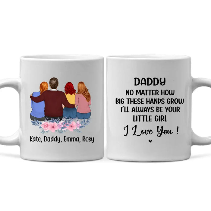 Daddy No Matter How - Personalized Gifts Custom Mug for Him for Dad for Him