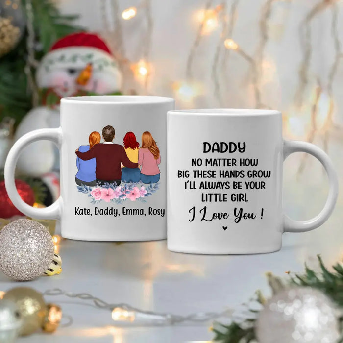 Daddy No Matter How - Personalized Gifts Custom Mug for Him for Dad for Him