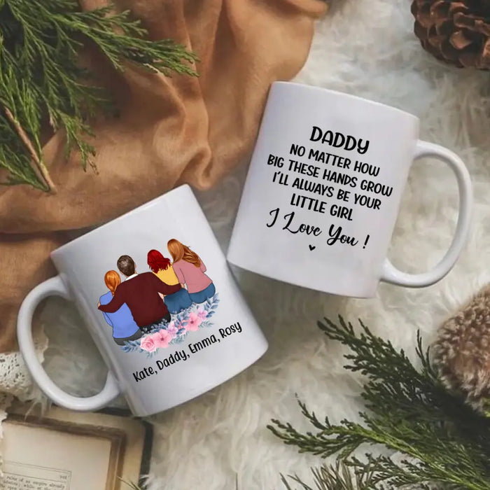 Daddy No Matter How - Personalized Gifts Custom Mug for Him for Dad for Him