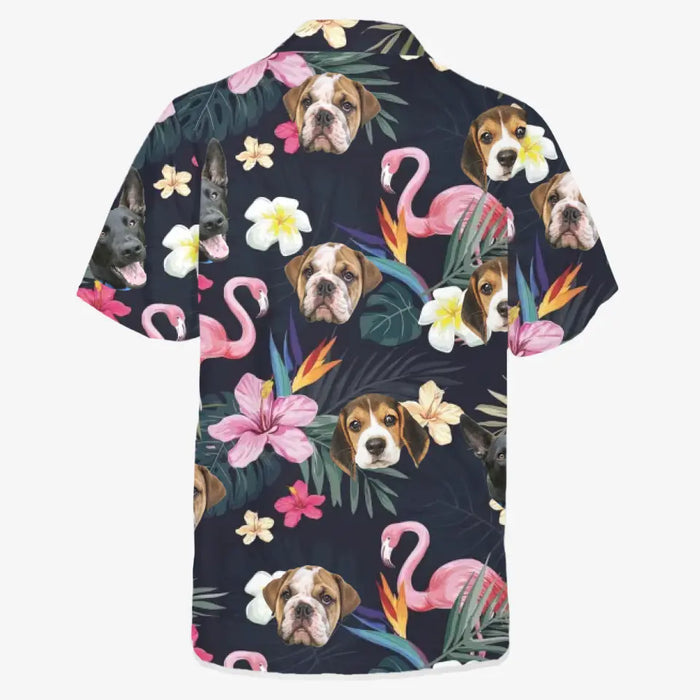 Custom Face Photo Upload Hawaiian Shirt, Hawaiian Shirt for Men, Hawaiian Shirt With Pet Photo