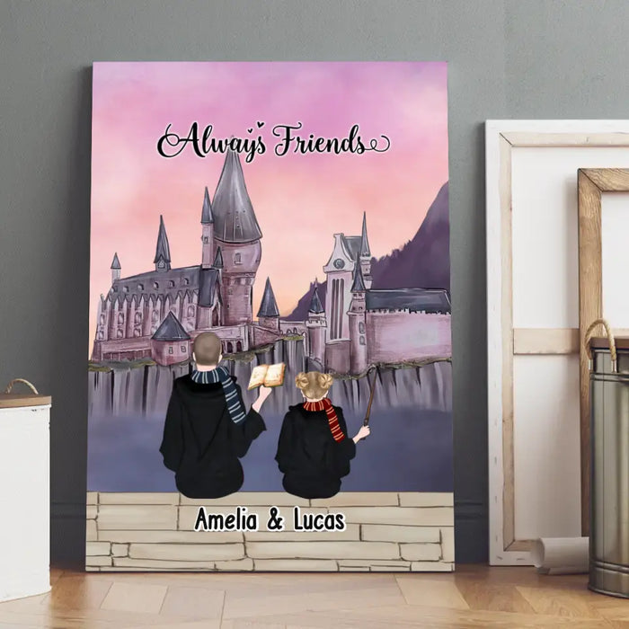 You're My Favorite Muggle - Personalized Muggle Canvas For Friends, Family, Gifts For Wizard Lovers