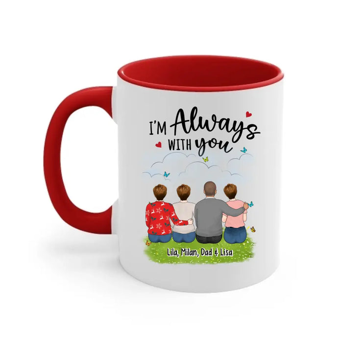 No Matter How Old A Girl Gets She Never Stops Needing Her Dad - Personalized Father and Daughters Mug, Gif For Dad, Father's Day Gift