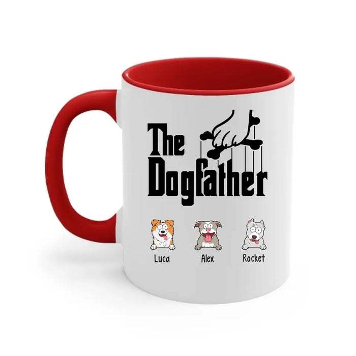 I'm A Grown Ass Man And I Do What My Dogs Want - Personalized Dog Dad Mug for Men, Custom Funny Dogfather Mug