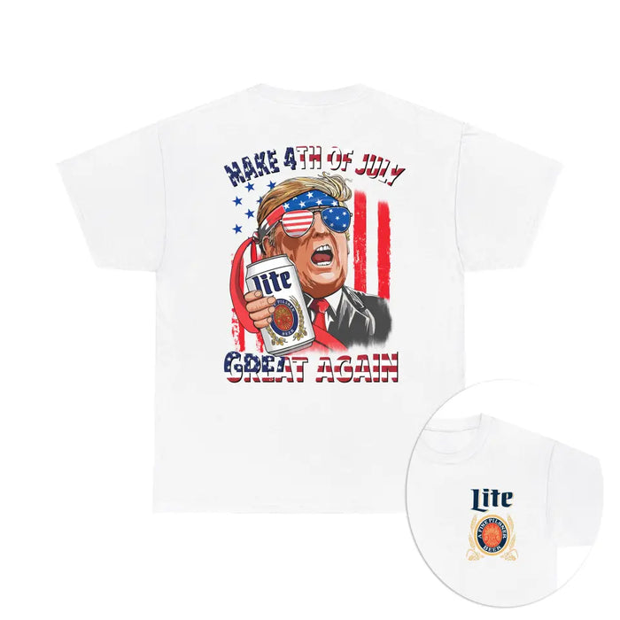 Personalized 4th Of July Great Again Shirt, Funny Shirt For Independence Day, Gifts For Drinking Lovers