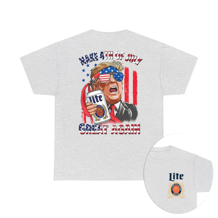 Personalized 4th Of July Great Again Shirt, Funny Shirt For Independence Day, Gifts For Drinking Lovers