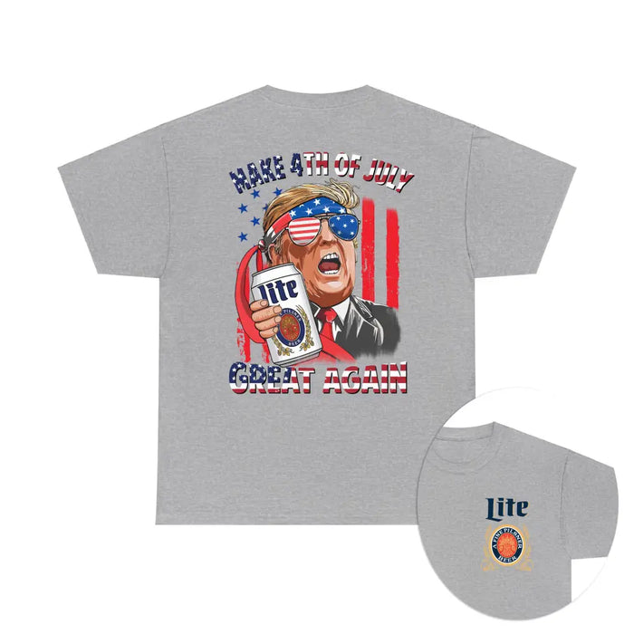 Personalized 4th Of July Great Again Shirt, Funny Shirt For Independence Day, Gifts For Drinking Lovers