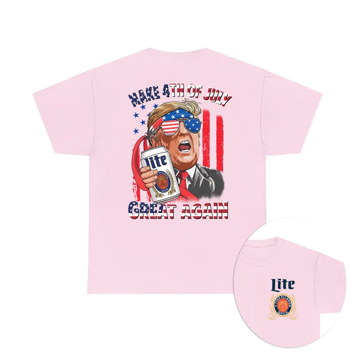 Personalized 4th Of July Great Again Shirt, Funny Shirt For Independence Day, Gifts For Drinking Lovers