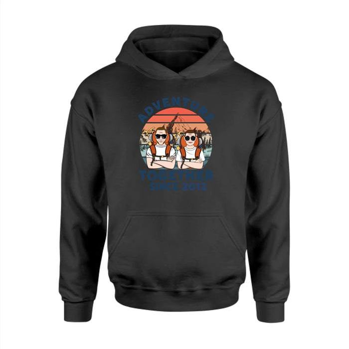 Adventure Together - Personalized Shirt For Couples, Him, Her, Hiking