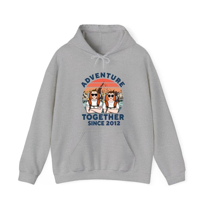Adventure Together - Personalized Shirt For Couples, Him, Her, Hiking