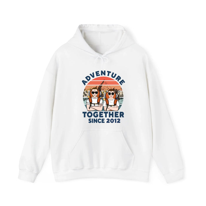 Adventure Together - Personalized Shirt For Couples, Him, Her, Hiking