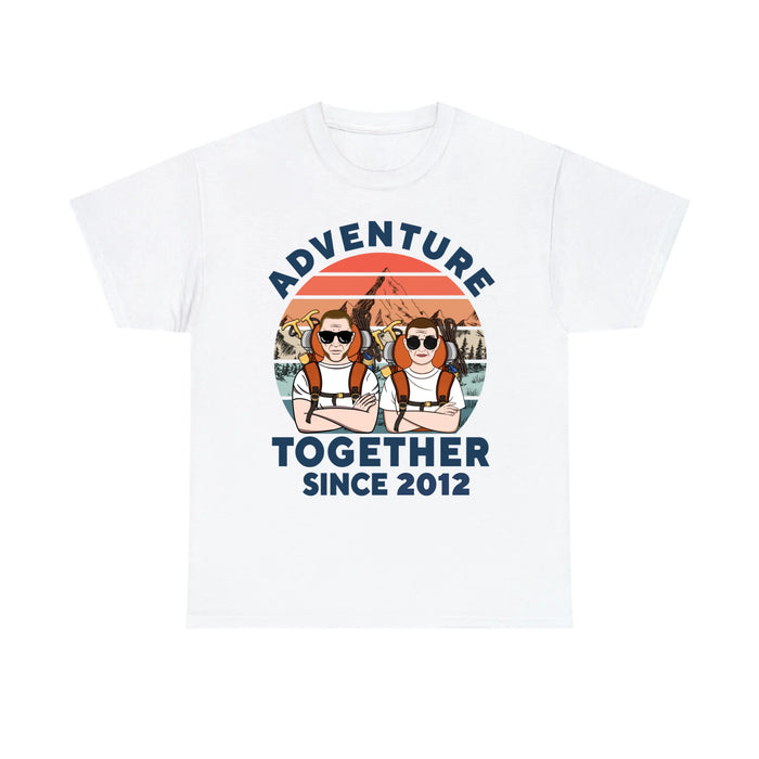 Adventure Together - Personalized Shirt For Couples, Him, Her, Hiking