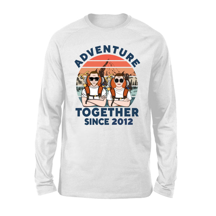 Adventure Together - Personalized Shirt For Couples, Him, Her, Hiking