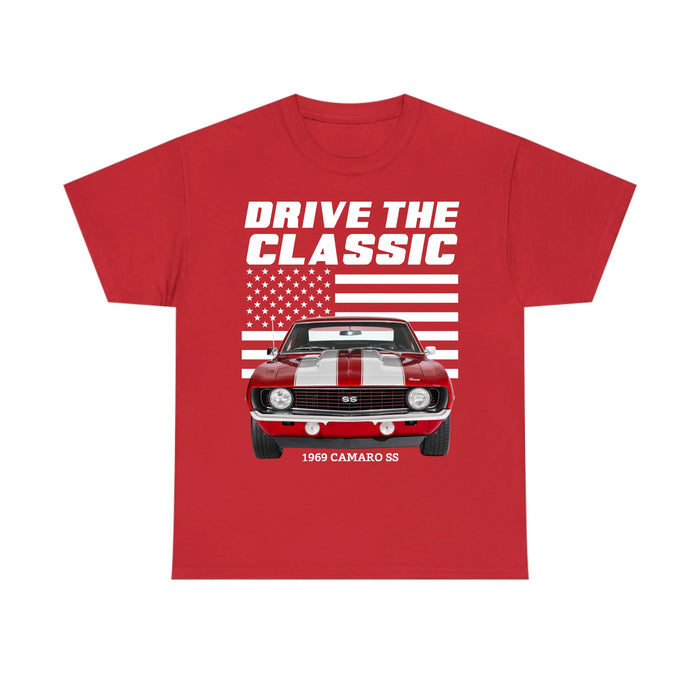 Personalized Drive The Classic Shirt, Custom Classic Car Photo Shirt, Gift for For Him, Car Enthusiasts