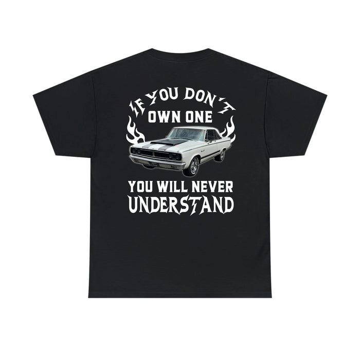 Personalized If You Don't Own One You Will Never Understand Backside Shirt, Custom Car Photo Shirt, Gift for For Him, Car Enthusiasts