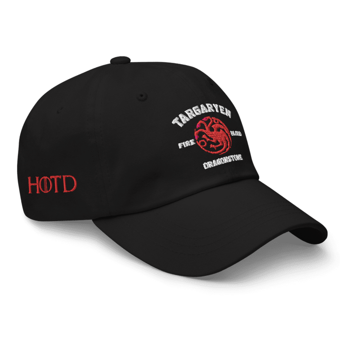 House Targaryen Embroidered Hat, HOTD Embroidered Cap