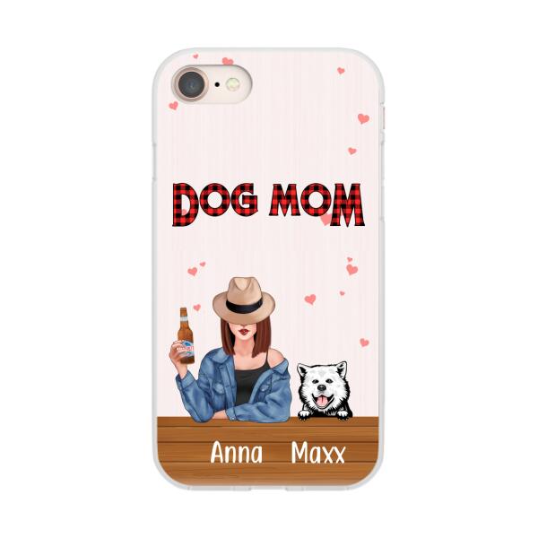 Dog Mom - Personalized Gifts Customized for Dog - Phone Case for Dog Mom and Dog Lovers