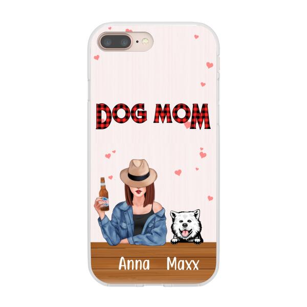 Dog Mom - Personalized Gifts Customized for Dog - Phone Case for Dog Mom and Dog Lovers