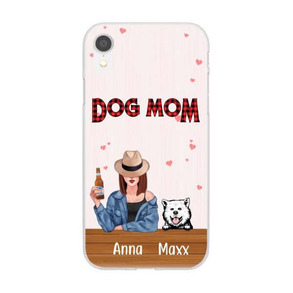 Dog Mom - Personalized Gifts Customized for Dog - Phone Case for Dog Mom and Dog Lovers