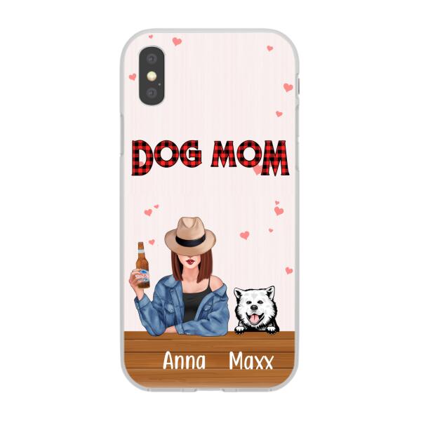 Dog Mom - Personalized Gifts Customized for Dog - Phone Case for Dog Mom and Dog Lovers