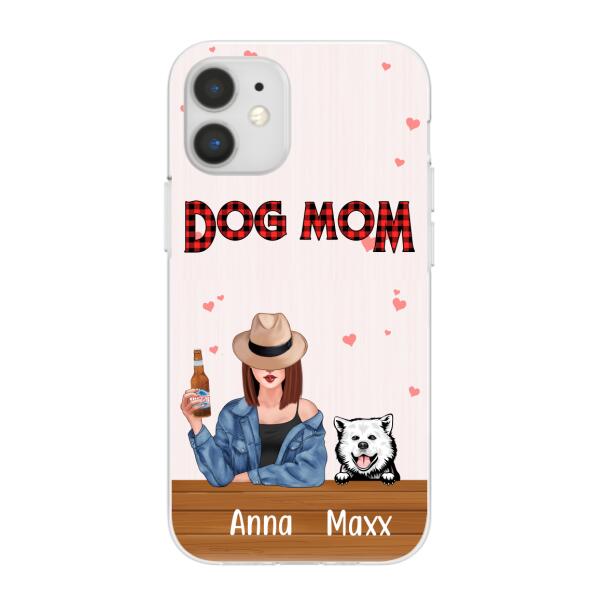 Dog Mom - Personalized Gifts Customized for Dog - Phone Case for Dog Mom and Dog Lovers