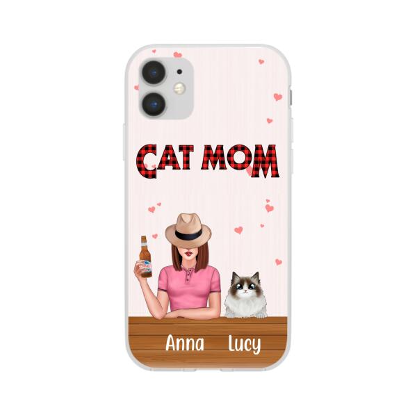 Custom Phone Case for Cat Mom - Personalized Gifts for Cat Lovers