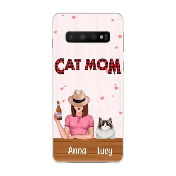 Custom Phone Case for Cat Mom - Personalized Gifts for Cat Lovers