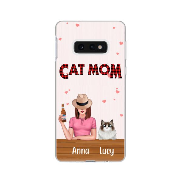 Custom Phone Case for Cat Mom - Personalized Gifts for Cat Lovers