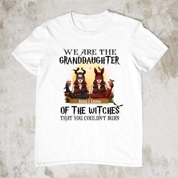 Personalized Shirt, Granddaughters of The Witches, Halloween Gift, Gift for Halloween Lover