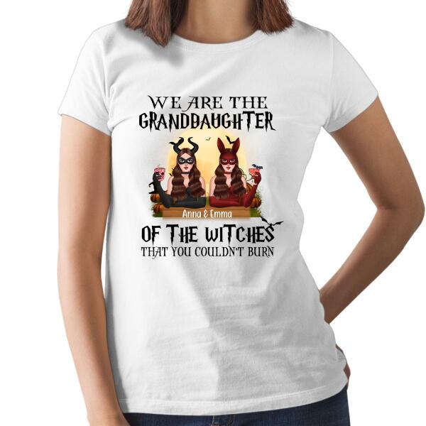 Personalized Shirt, Granddaughters of The Witches, Halloween Gift, Gift for Halloween Lover