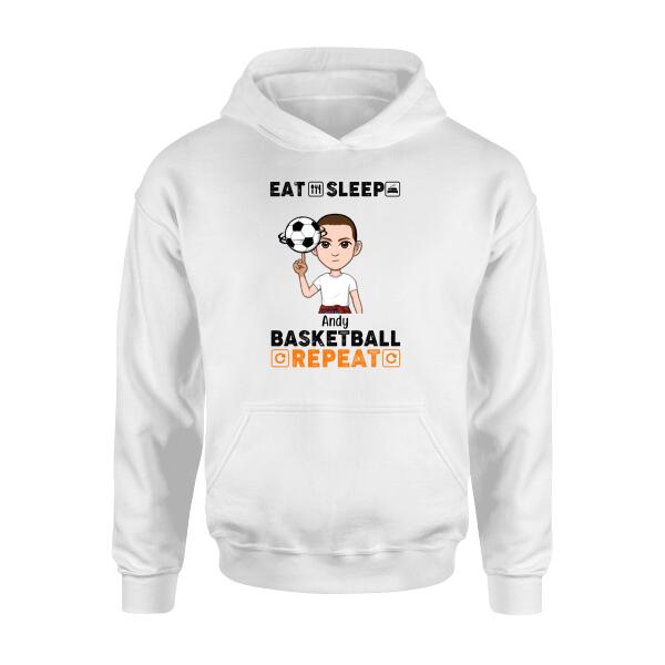 Personalized Shirt, Basketball Kid, Gift For Son, Daughter, Basketball Player