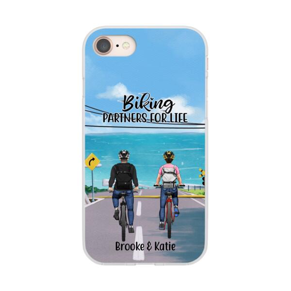 Personalized Phone Case, Cycling Partners and Friends, Gift For Cycling Lovers