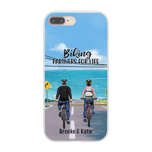 Personalized Phone Case, Cycling Partners and Friends, Gift For Cycling Lovers