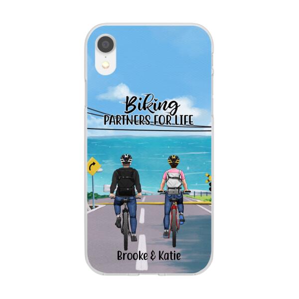 Personalized Phone Case, Cycling Partners and Friends, Gift For Cycling Lovers