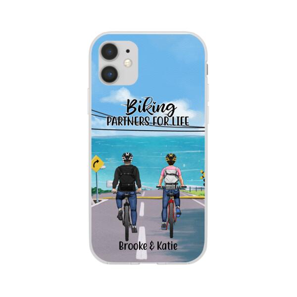 Personalized Phone Case, Cycling Partners and Friends, Gift For Cycling Lovers