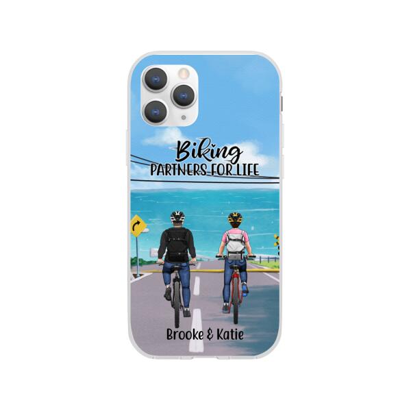 Personalized Phone Case, Cycling Partners and Friends, Gift For Cycling Lovers