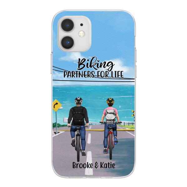 Personalized Phone Case, Cycling Partners and Friends, Gift For Cycling Lovers