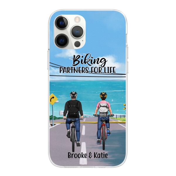 Personalized Phone Case, Cycling Partners and Friends, Gift For Cycling Lovers