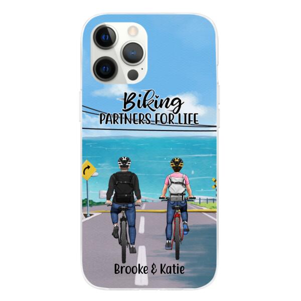 Personalized Phone Case, Cycling Partners and Friends, Gift For Cycling Lovers