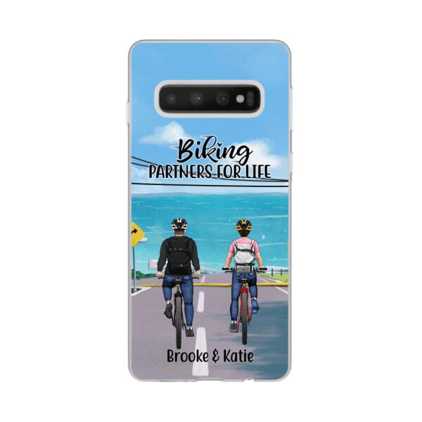Personalized Phone Case, Cycling Partners and Friends, Gift For Cycling Lovers
