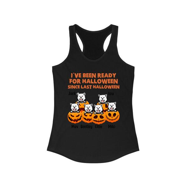 Personalized Shirt, Up To 6 Pets, I'm Ready For Halloween, Gift For Dog Lovers, Cat Lovers