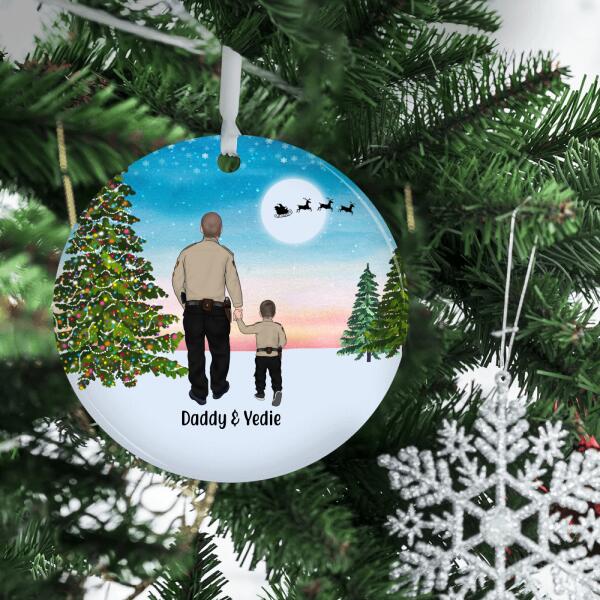 Ornament Christmas - Personalized Gifts - Custom Ornament for Dad and Mom