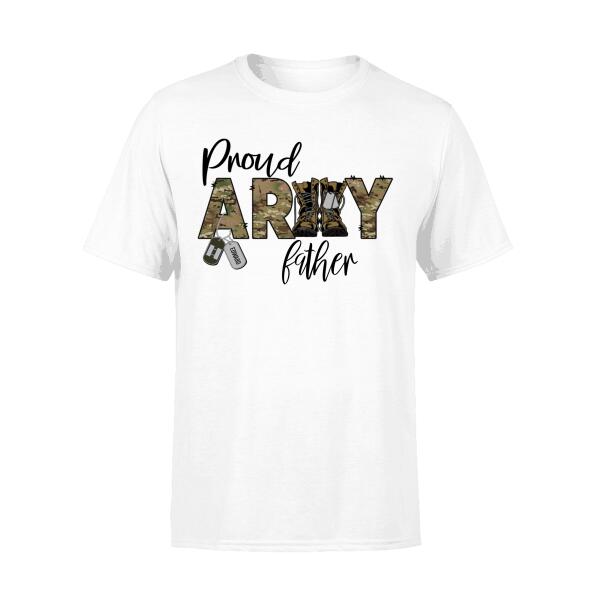 Personalized Shirt, Proud Army Family Member, Gifts For Army Family, Military Family Gifts