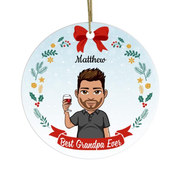 Personalized Ornament, Family Portrait Christmas, Custom Gifts for Your Whole Family