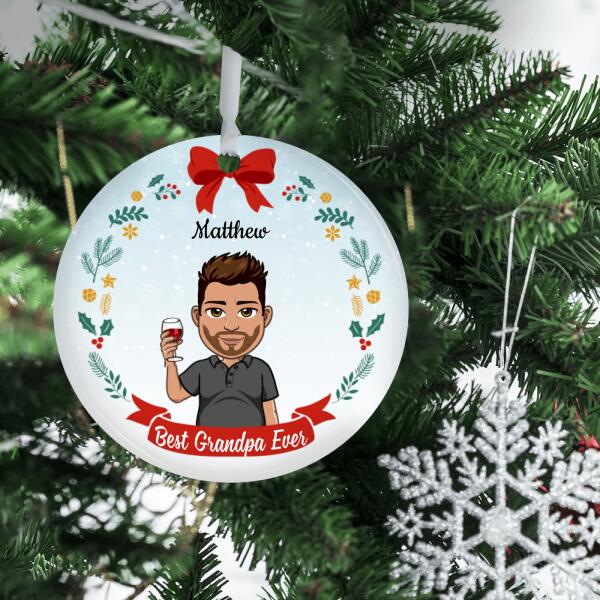 Personalized Ornament, Family Portrait Christmas, Custom Gifts for Your Whole Family