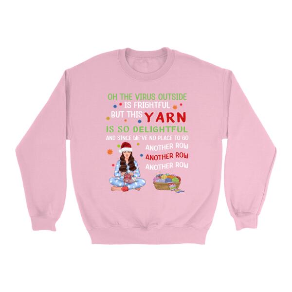 Personalized Shirt, This Yarn Is So Delightful, Gift For Crocheting Fans, Knitting Fans, Yarn Lovers