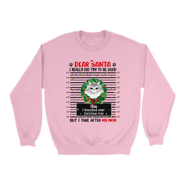 Personalized Shirt, Cats Knocked Over Christmas Tree, Christmas Gift For Family, Cat Lover