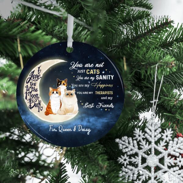 Personalized Ornament, Metal Ornament, You Are Not Just Cats, Gifts For Cat Lovers