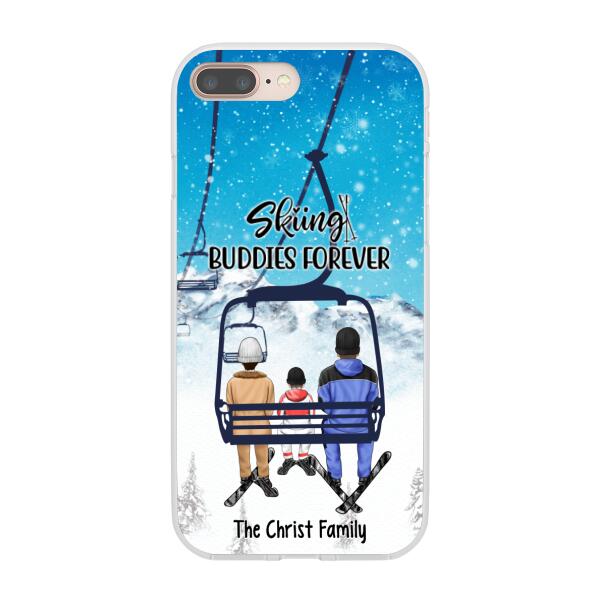 Personalized Phone Case, Ski Lift Family, Gift For Winter And Ski Lift Lovers