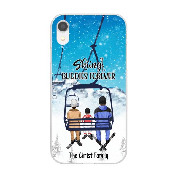 Personalized Phone Case, Ski Lift Family, Gift For Winter And Ski Lift Lovers