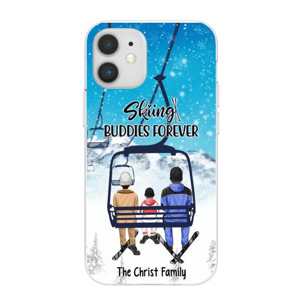 Personalized Phone Case, Ski Lift Family, Gift For Winter And Ski Lift Lovers